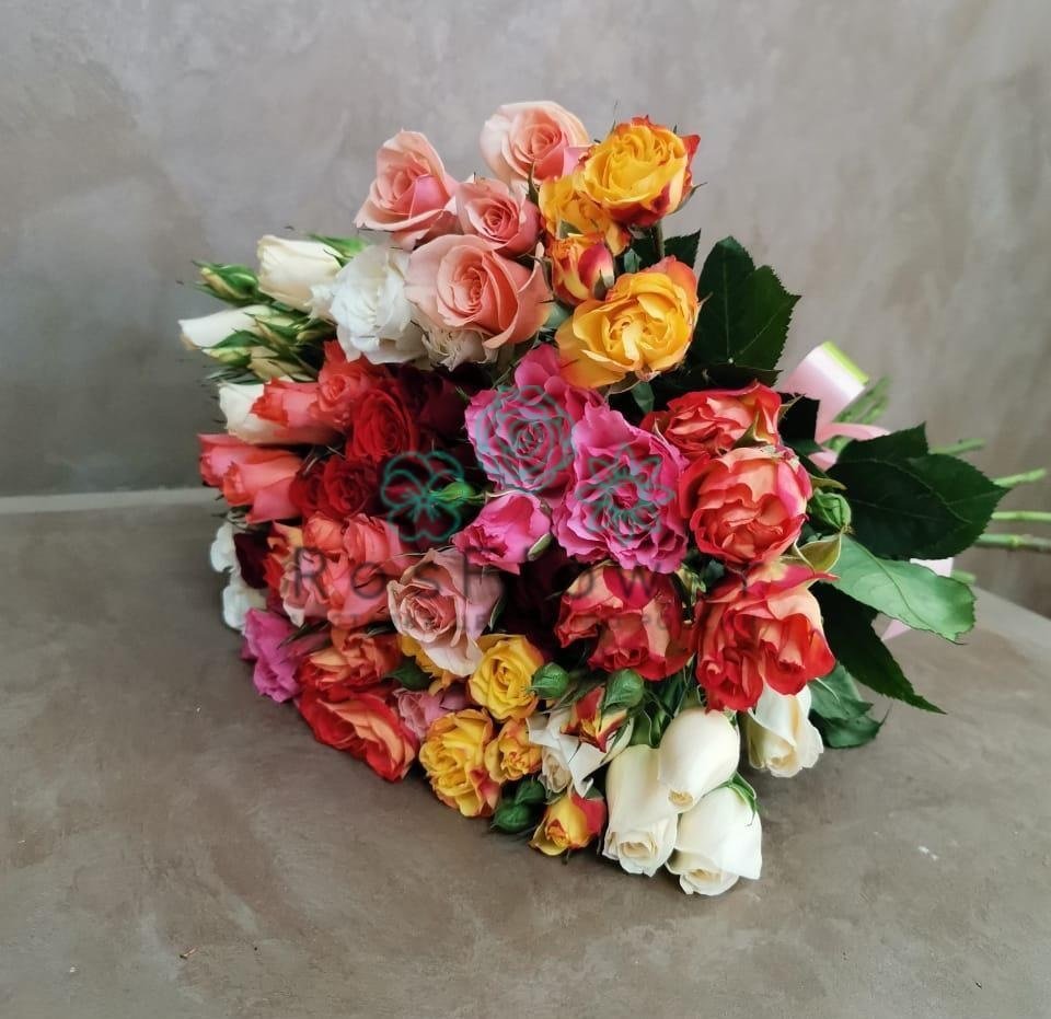 Букет цветов из: Розы в Дубки Одинцовского района