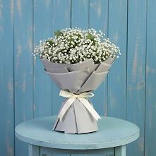Букет цветов из:  Гипсофила в Дубки Одинцовского района