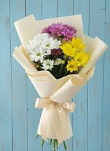 Букет цветов из:  Хризантемы #REPLACE_PRED# Дубки Одинцовского района