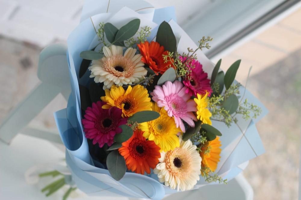 Букет цветов из: Герберы в Дубки Одинцовского района