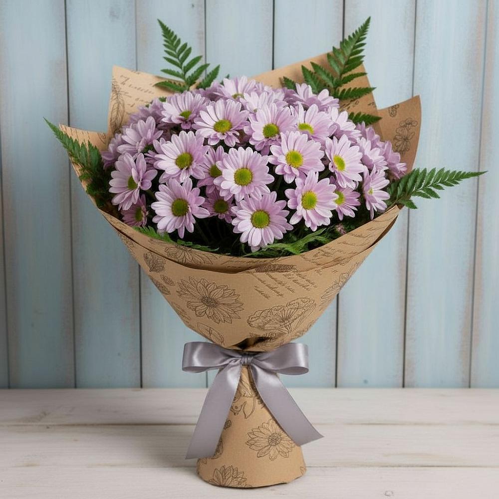 Букет цветов из: Хризантемы в Дубки Одинцовского района