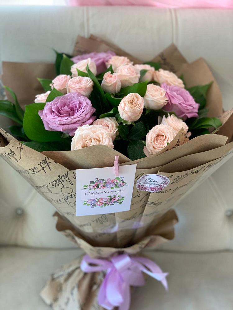 Букет цветов из: Розы в Дубки Одинцовского района