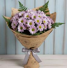 Букет цветов из:  Хризантемы в Дубки Одинцовского района