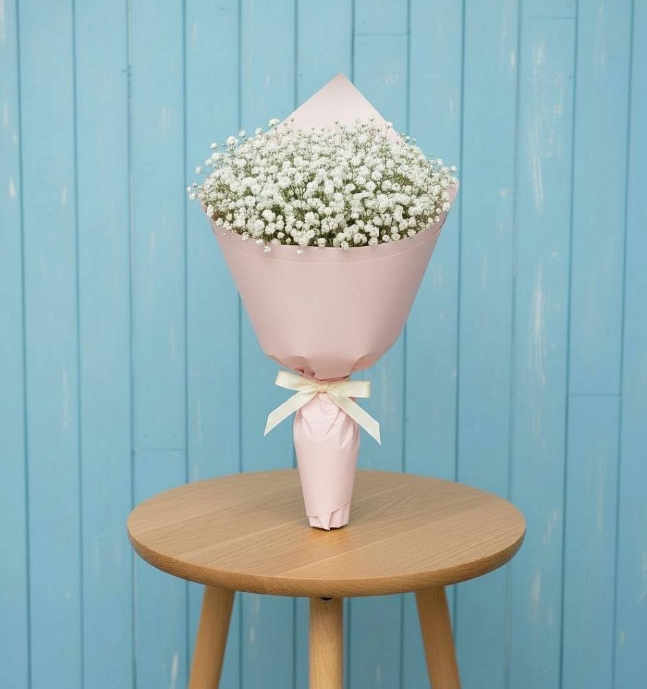 Букет цветов из: Гипсофила в Дубки Одинцовского района