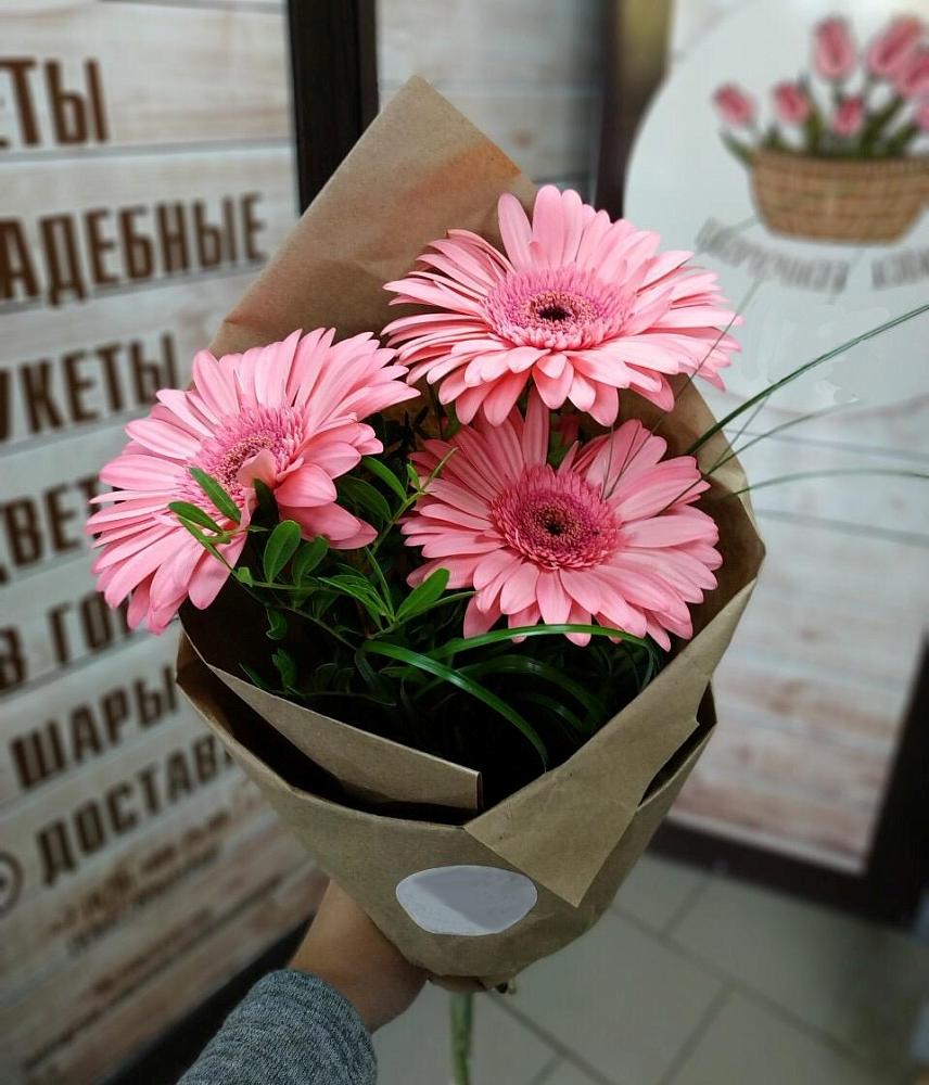Букет цветов из: Герберы в Дубки Одинцовского района