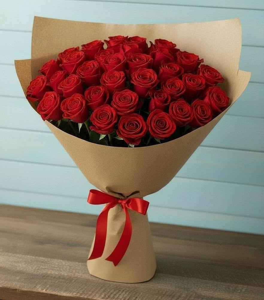 Букет Красные розы Милано в Дубки Одинцовского района