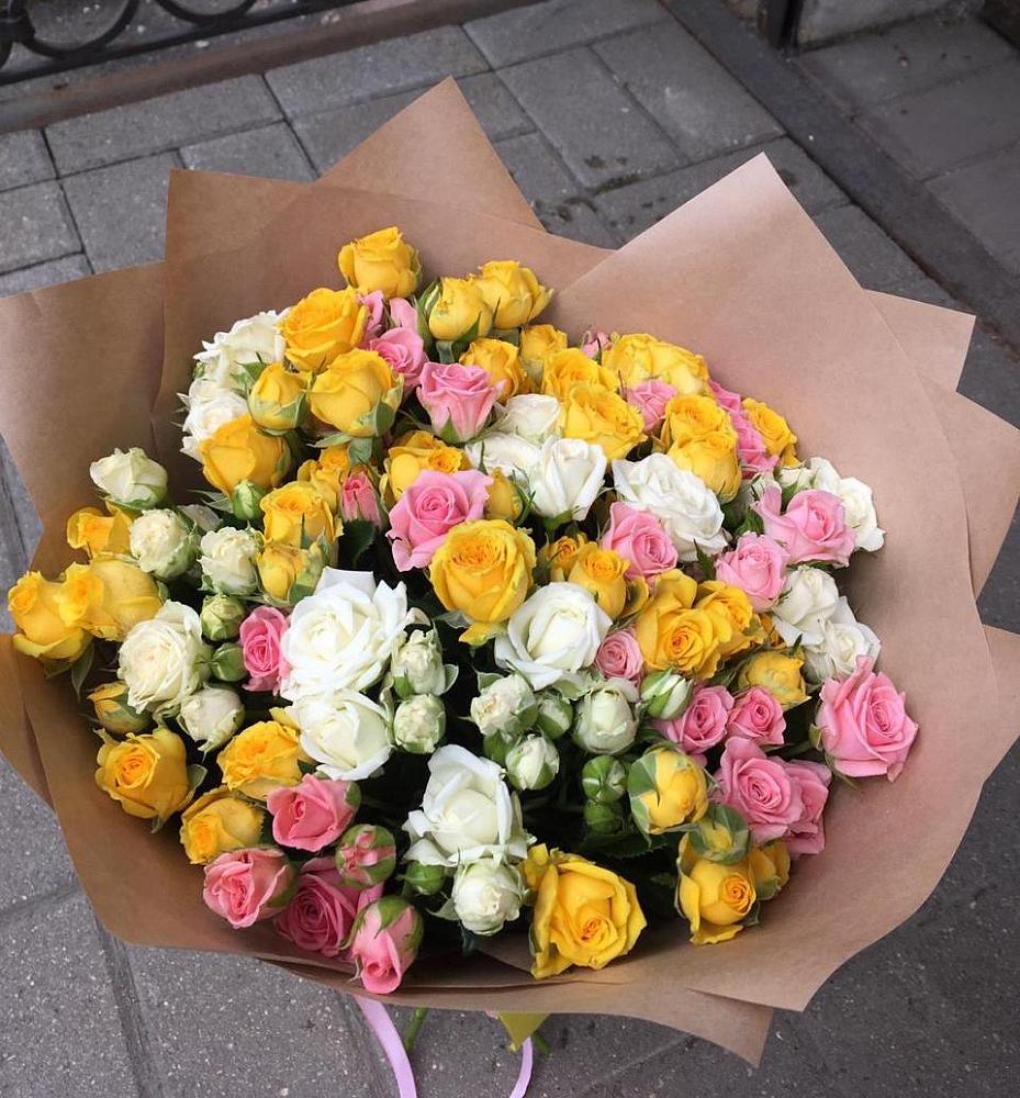 Букет цветов из: Розы в Дубки Одинцовского района