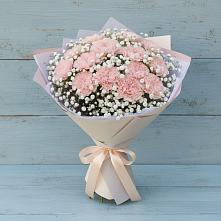 Букет цветов из:  Гвоздики #REPLACE_PRED# Дубки Одинцовского района