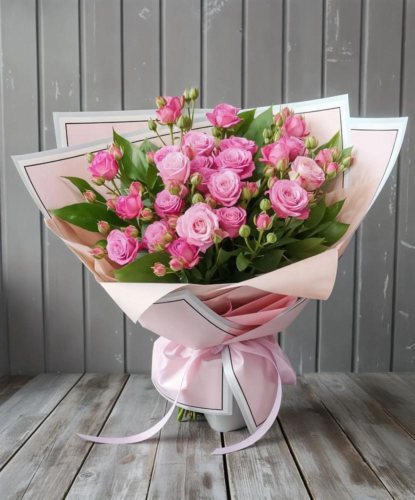 Букет Розовый кустик в Дубки Одинцовского района