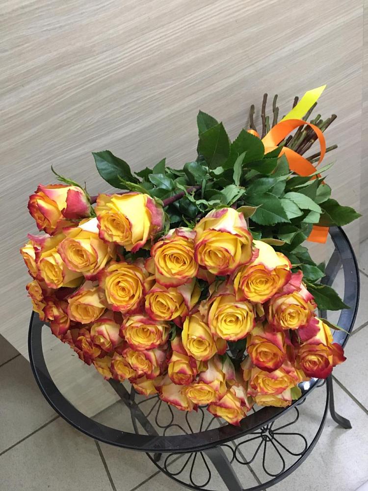 Букет Желтые розы в Дубки Одинцовского района