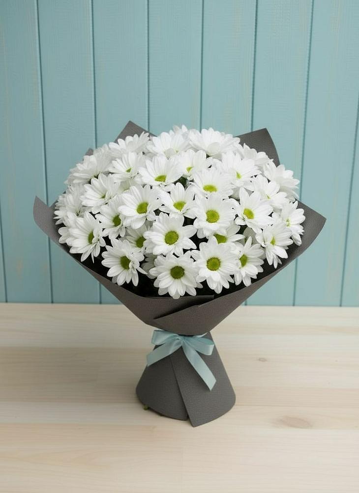 Букет цветов из: Хризантемы в Дубки Одинцовского района