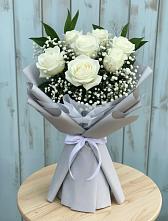 Букет цветов из:  Розы в Дубки Одинцовского района