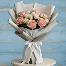 Букет цветов из:  Розы в Дубки Одинцовского района