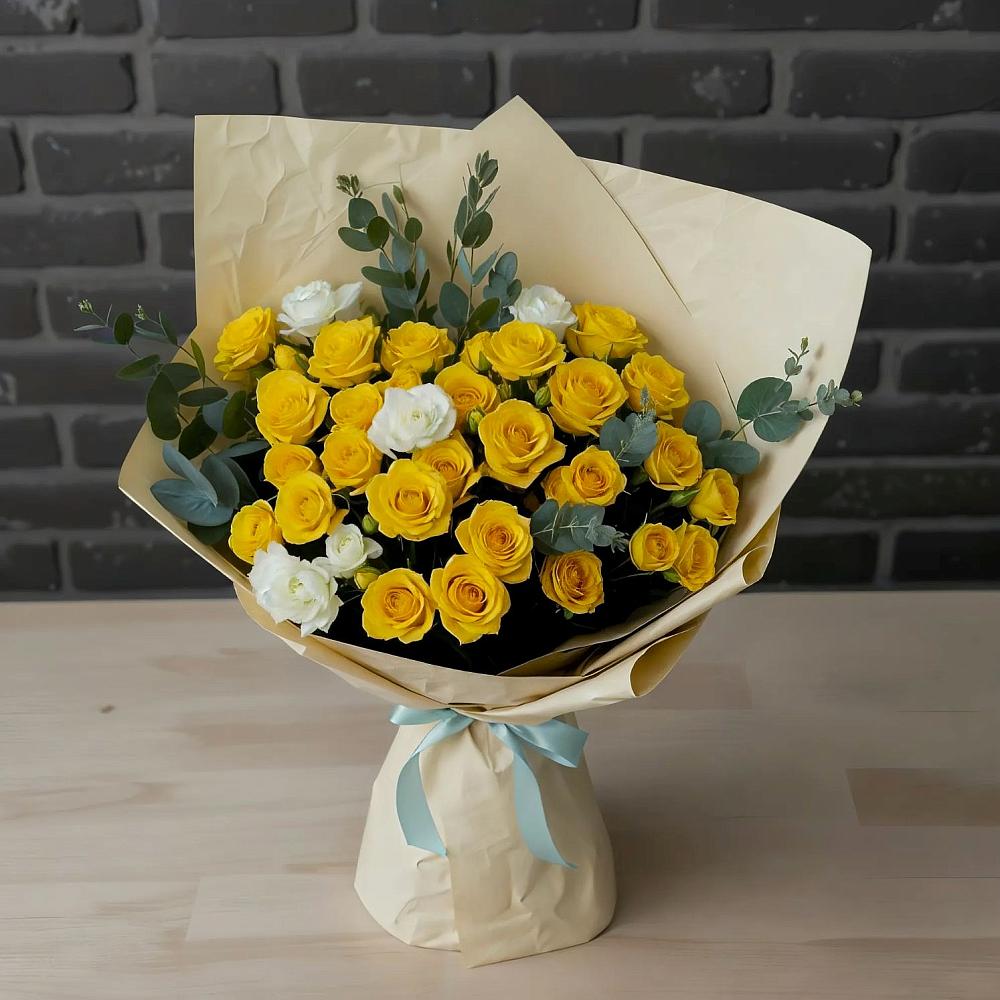 Букет цветов из: Розы в Дубки Одинцовского района