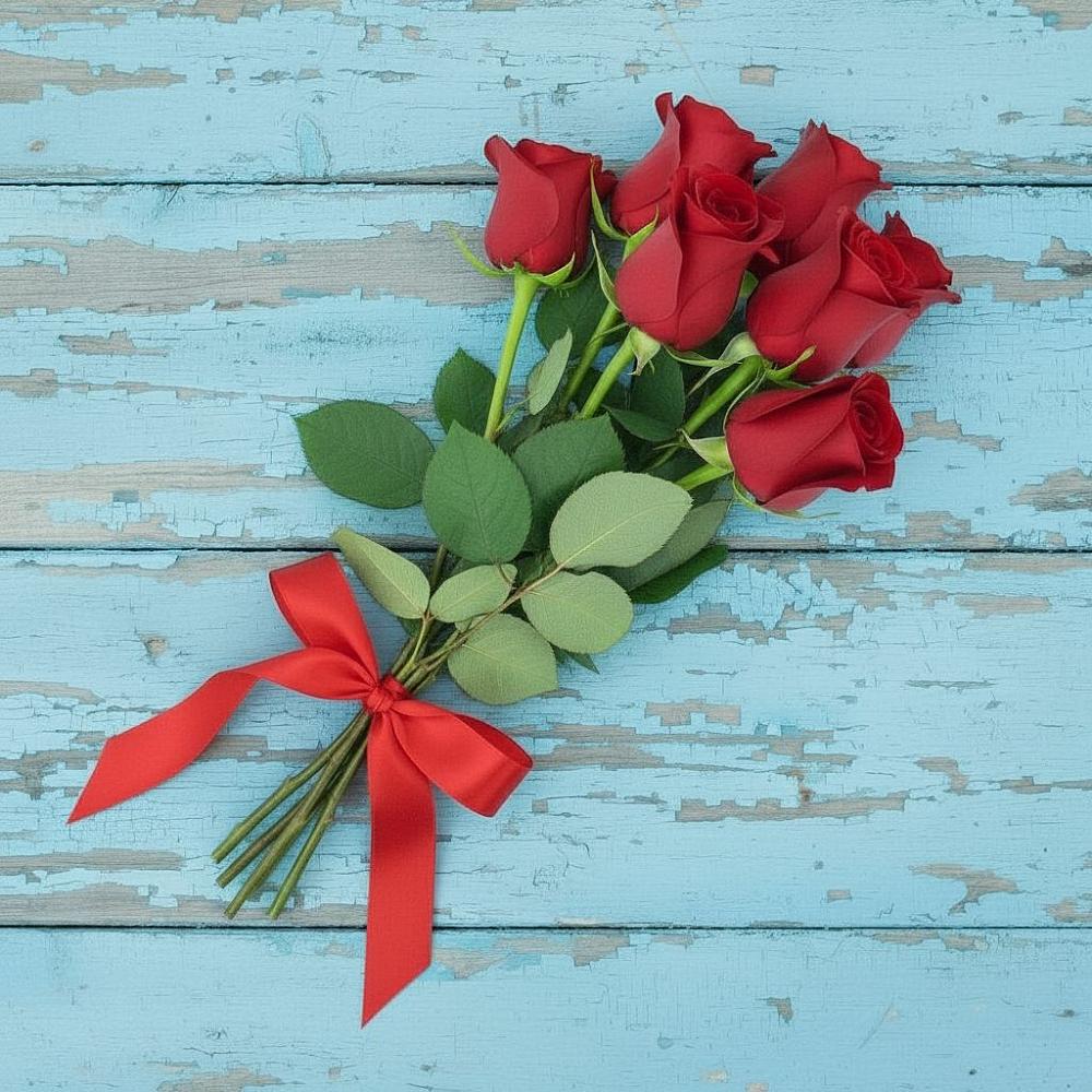 Букет Красные розы в Дубки Одинцовского района