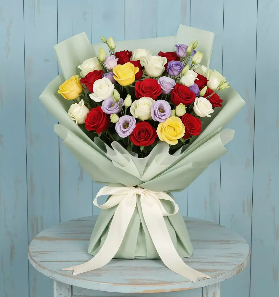 Букет цветов из: Розы в Дубки Одинцовского района