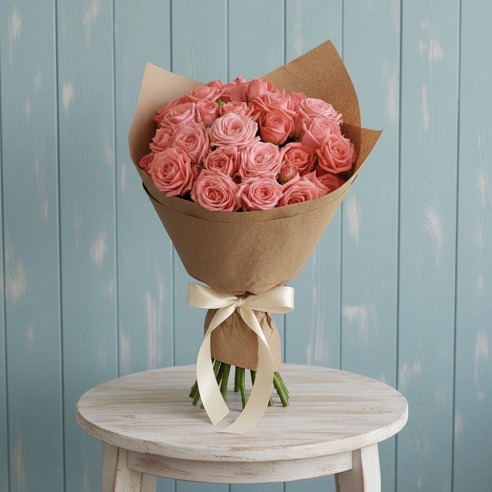 Букет цветов из: Розы в Дубки Одинцовского района