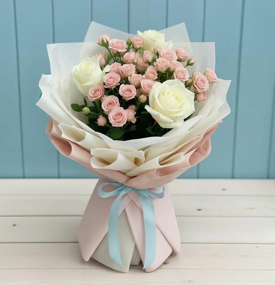 Букет цветов из: Розы в Дубки Одинцовского района