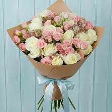 Букет цветов из:  Розы #REPLACE_PRED# Дубки Одинцовского района